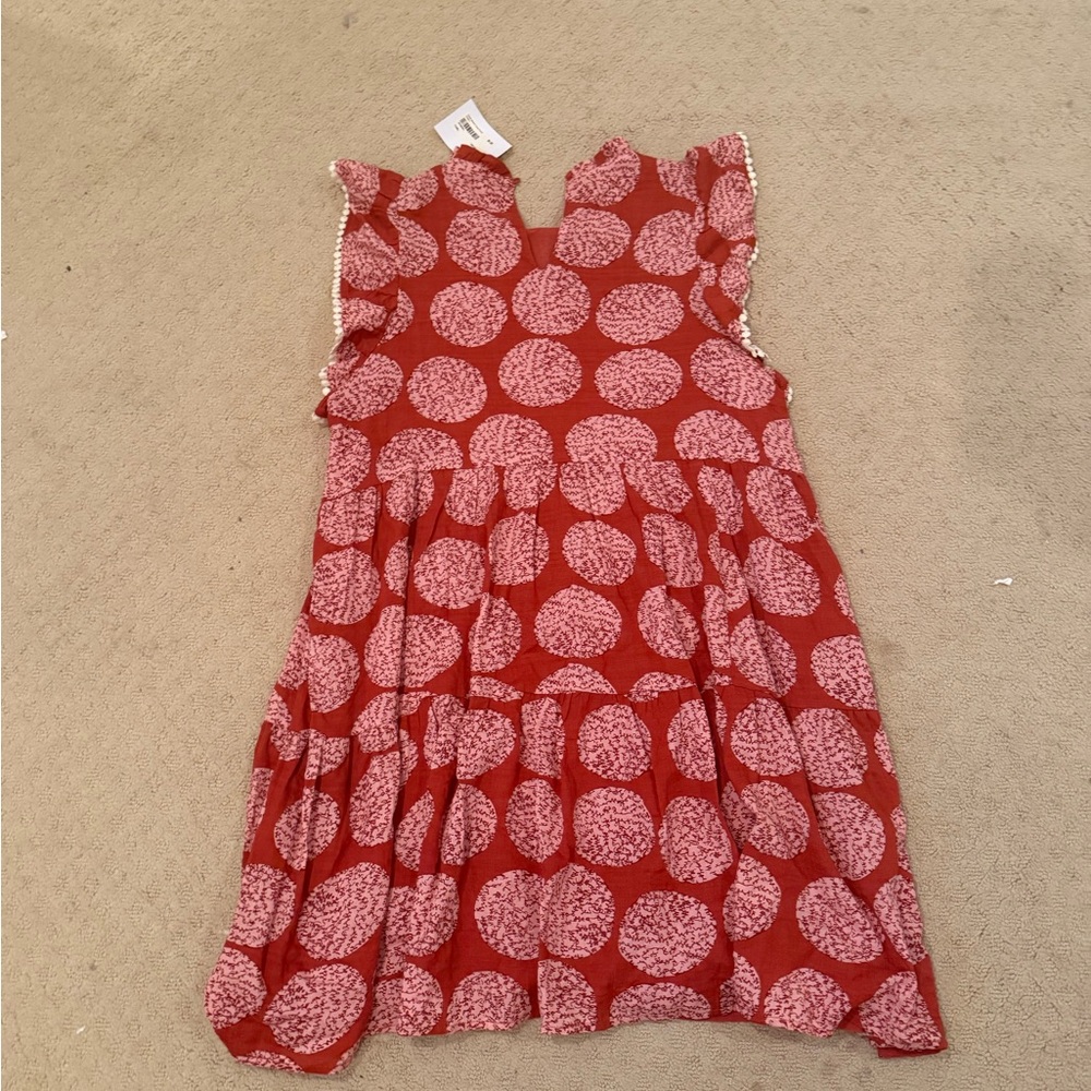 THML Red and pink Patterned Dress
